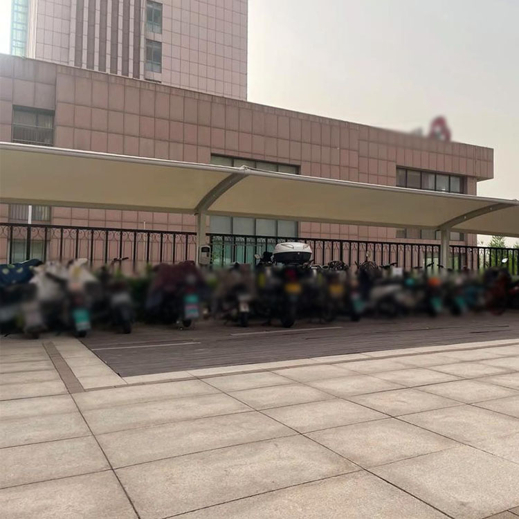 常德膜结构电动车棚